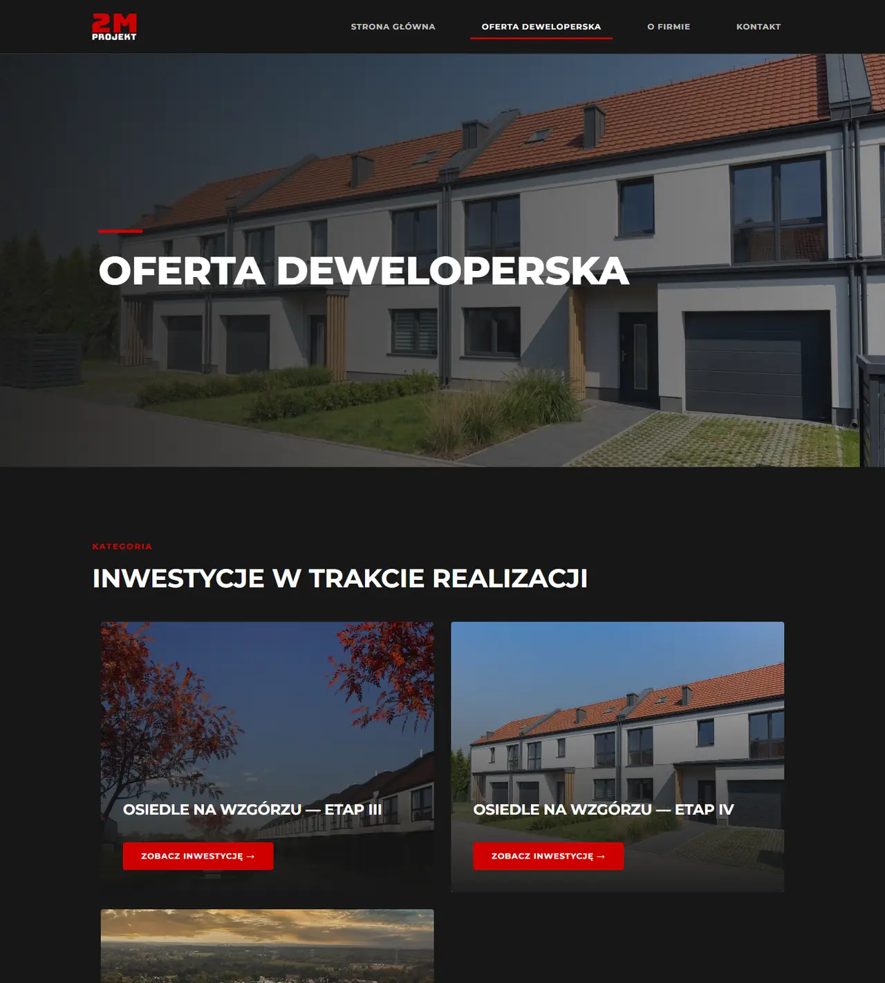 2MPROJEKT: dalsza część strony