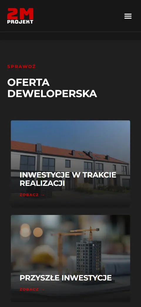 2MPROJEKT: dalszy ekran na telefonie