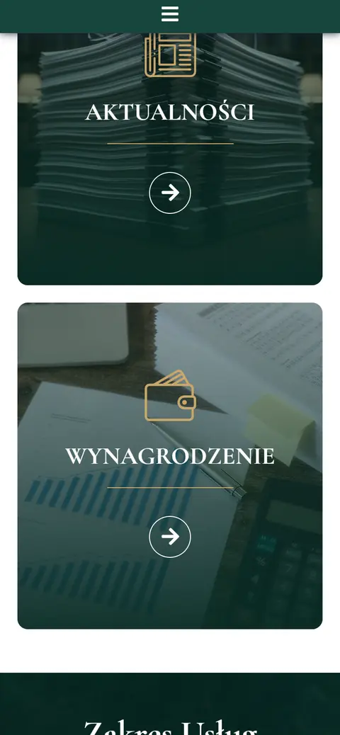 Kancelaria Jędrzej Sokół: kolejny ekran na telefonie