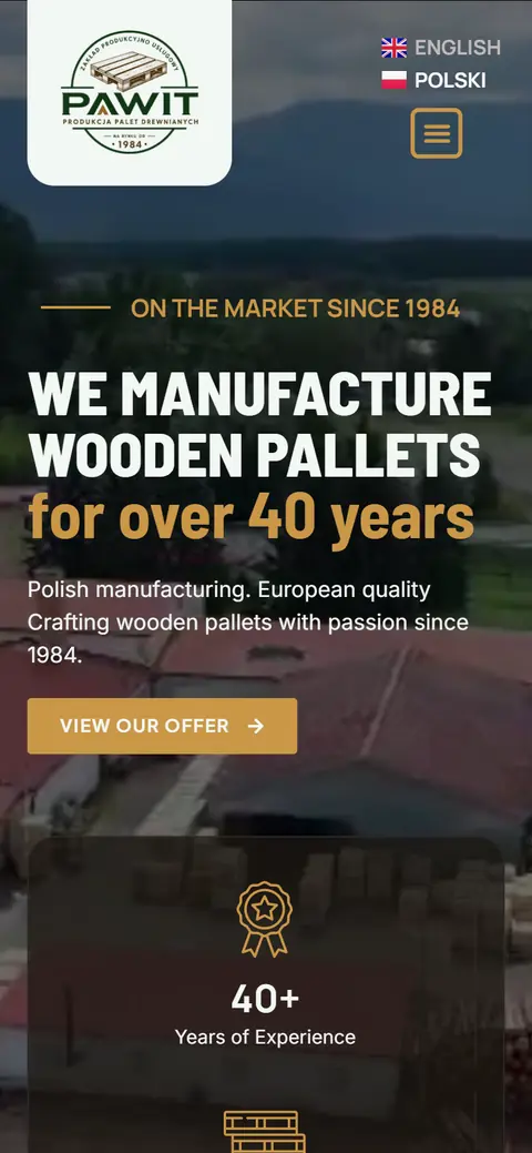PAWIT: kolejna podstrona na telefonie