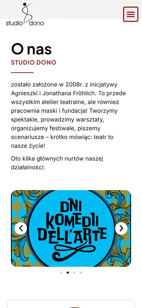 Studio Dono: kolejny ekran na telefonie